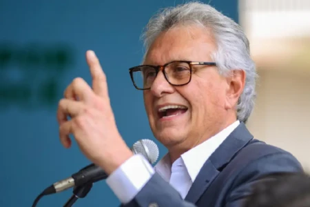 Imagem do governador Ronaldo Caiado