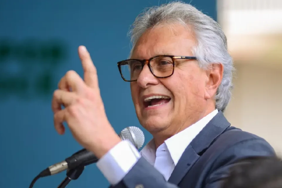 Imagem do governador Ronaldo Caiado