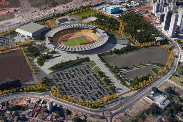 'Novo' Serra Dourada terá até 44 mil pessoas em dias de jogo e 60 mil nos shows (Foto: Divulgação)