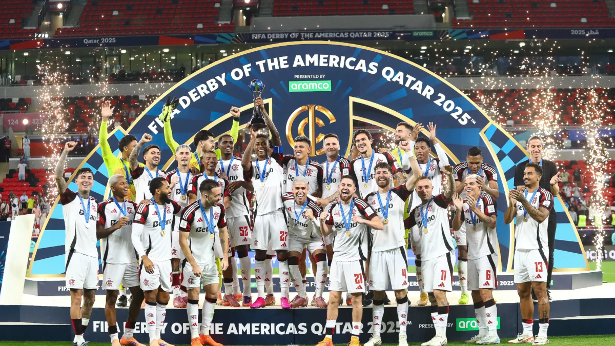 Flamengo campeão do Derby das Américas