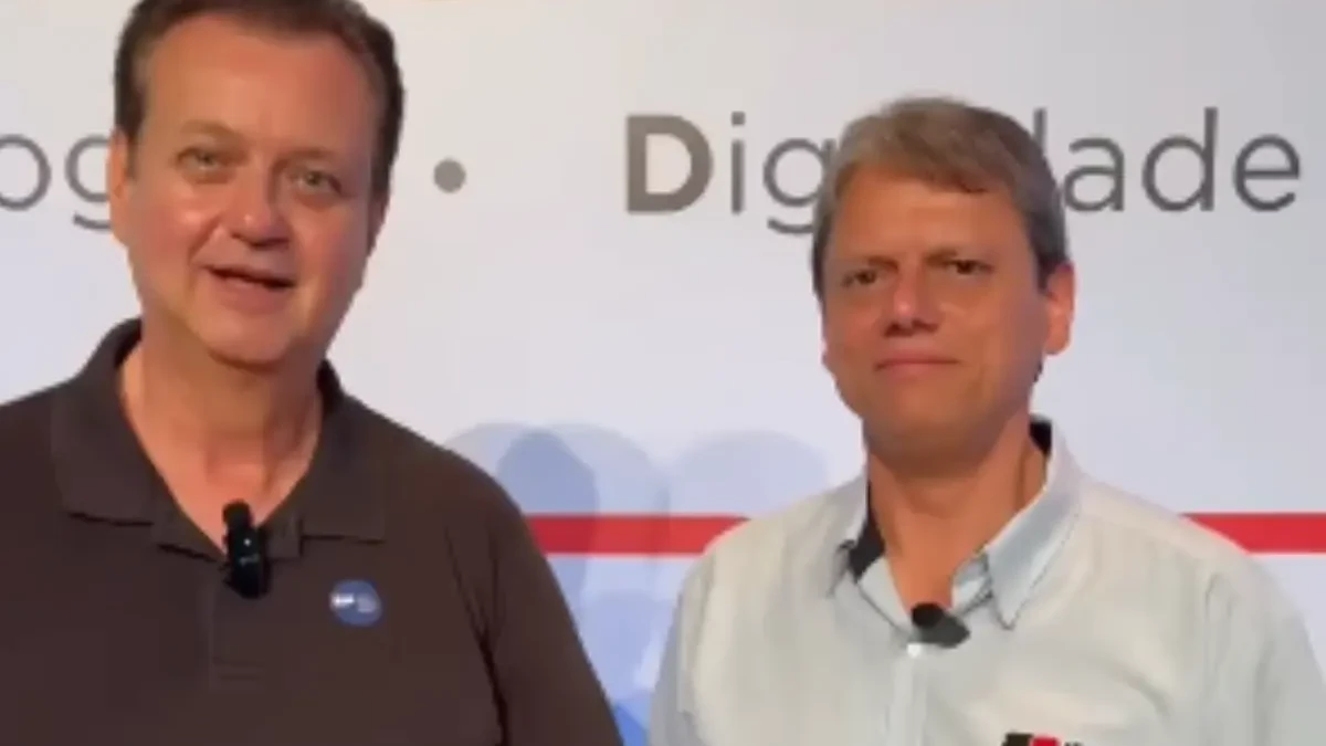 Kassab defende Tarcísio para a Presidência e descarta aliança com Flávio no 1º turno Foto; Reprodução)