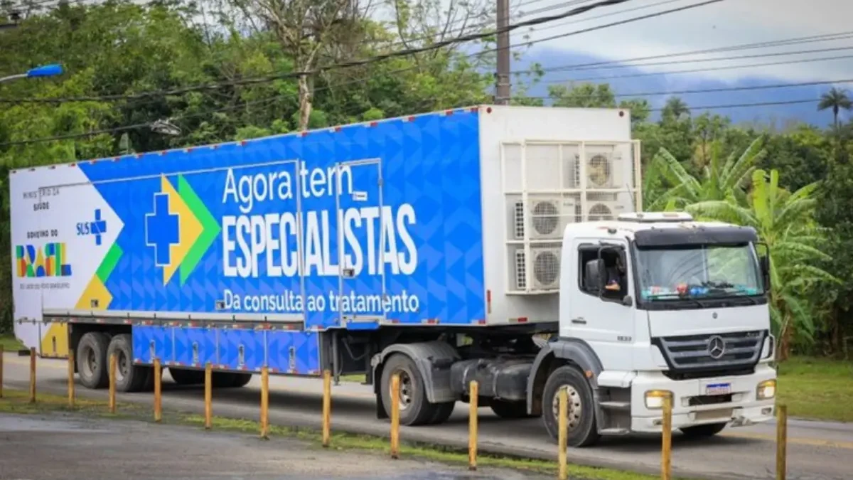 Carreta que faz exames gratuitos de câncer de mama e de útero chega a Firminópolis (Foto: Ministério da Saúde)