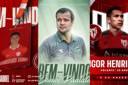 Clubes goianos começam a revelar contratações para 2026