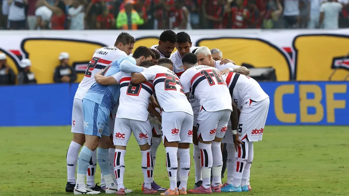 Time do São Paulo na disputa do Brasileirão