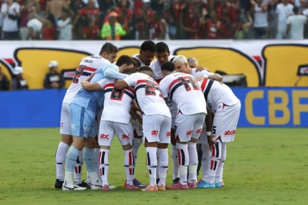 Time do São Paulo na disputa do Brasileirão