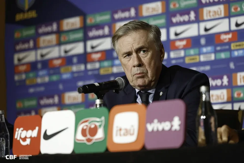 CBF aposta na continuidade e discute renovação antecipada de Ancelotti