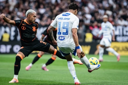 Jogo entre Corinthians e Cruzeiro na Copa do Brasil
