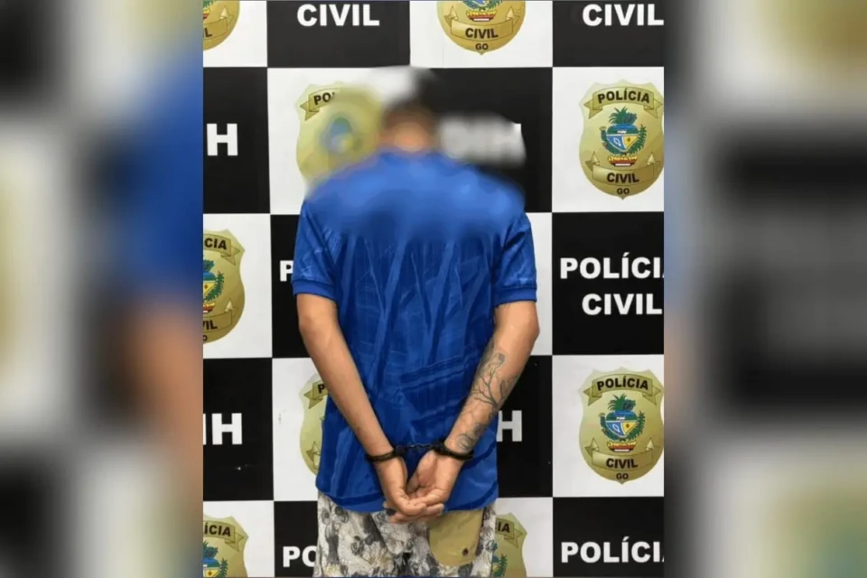 imagem do preso