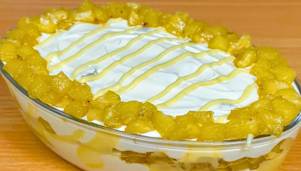 Imagem da delícia de abacaxi