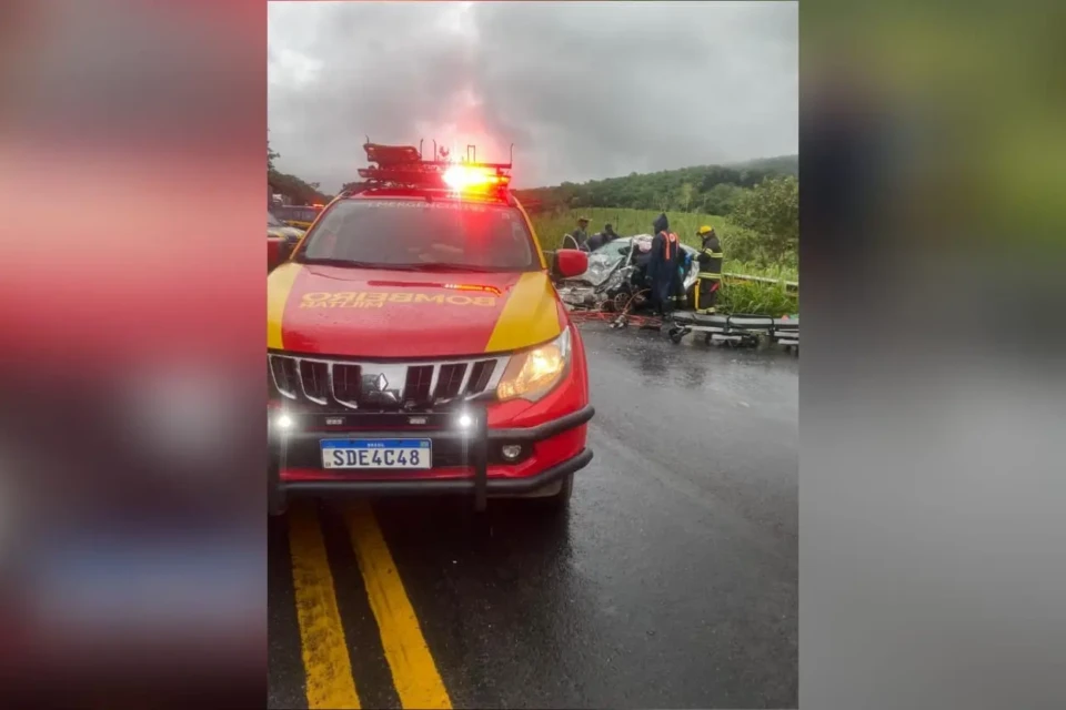 Imagem do local do acidente