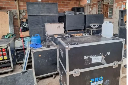 equipamentos x eventos