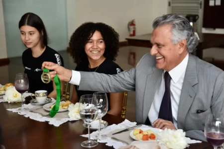 Caiado lidera ranking de aprovação de governadores em pesquisa Atlas/Intel (Foto: Governo de Goiás)