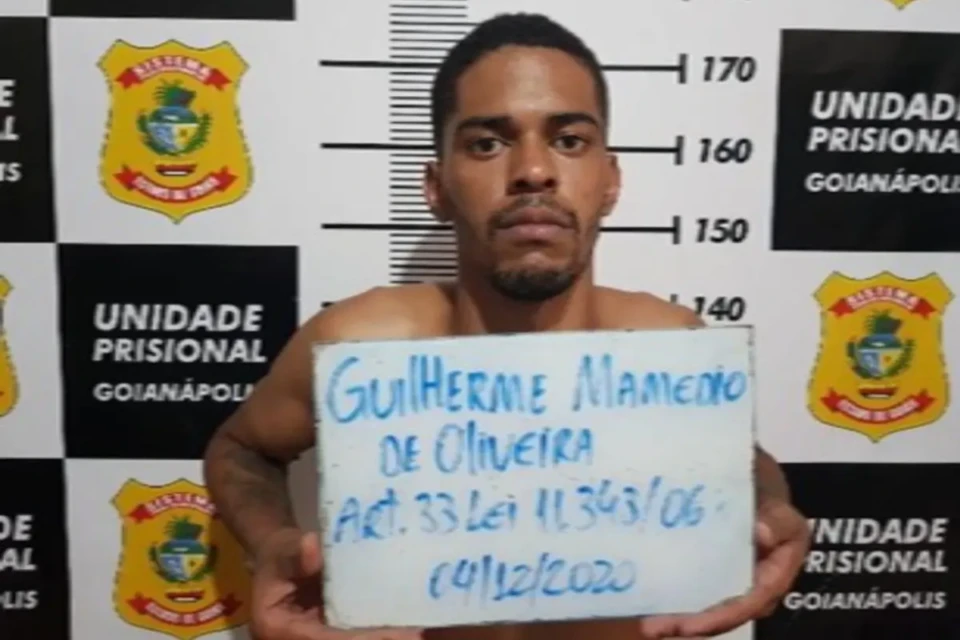 Criminosos abrem fogo contra vítimas de bar em Nerópolis; PM procura foragido (Foto: Divulgação)