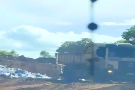 Juíza manda prefeitura de Guapó suspender descarte de lixo em terreno particular (Foto cedida ao Mais Goiás)