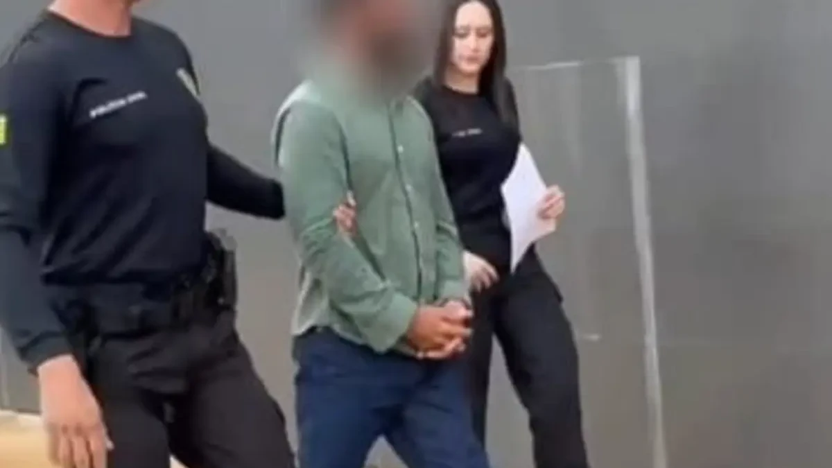 Suspeito de matar jovem após briga por dívida em bar de Bonfinópolis é preso  (Foto: Divulgação/Polícia Civil)