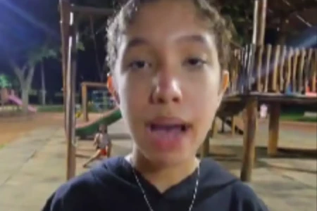 Moradora denuncia abandono de parque em Goiânia após criança de 2 anos se ferir (Foto: Reprodução)