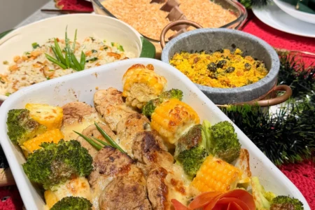 Chef aceita desafio do Mais Goiás e cria ceia de Natal para quatro pessoas com R$ 150 (Foto cedida ao Mais Goiás)