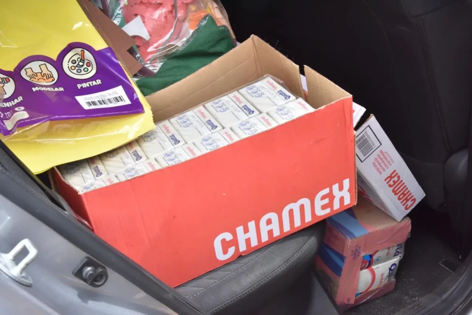 Diretora de escola é presa por desvio de merenda e materiais, em Aparecida de Goiânia (Vídeo:  CGM)