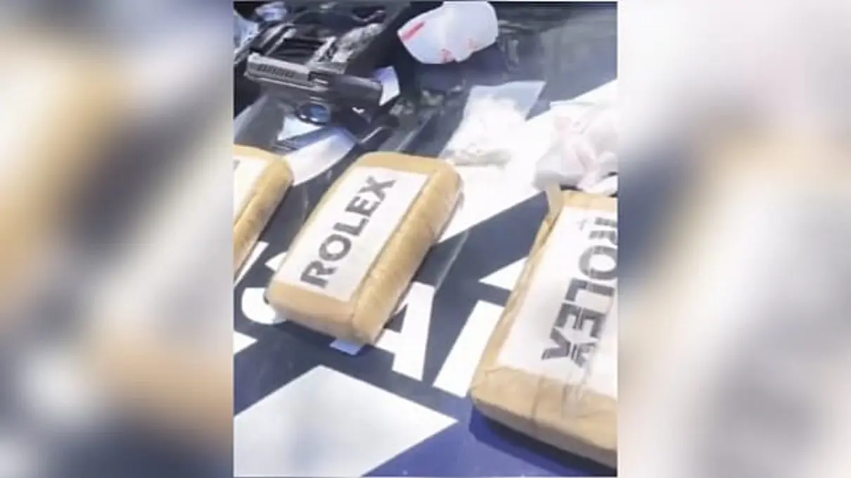 Itens apreendidos na operação