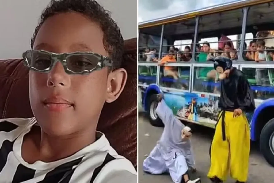 Imagem mostra jovem de 14 anos que foi atropelado enquanto trabalhava