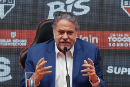 Julio Casares, presidente do São Paulo