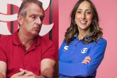 Globo condena fala de presidente do Flamengo contra comentarista: "Ataque misógino" Emissora reagiu a declaração de Luiz Eduardo Baptista