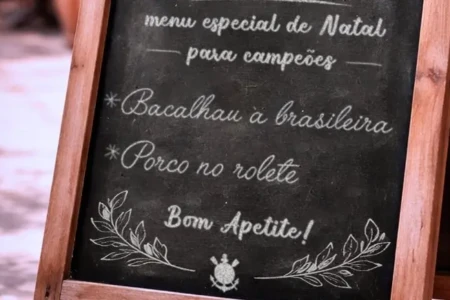sugestões de ceia de Natal do Corinthians