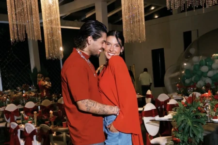 Pequi, frango e bingo: como foi o Natal de Leonardo, Zé Felipe e Ana Castela (Foto: Reprodução/Instagram)