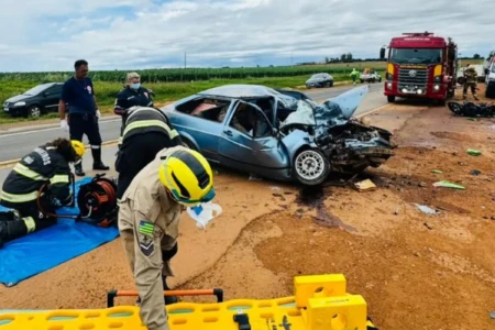 Imagem do local do acidente