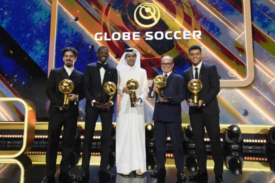 Representantes do PSG no Globe Soccer Awards
