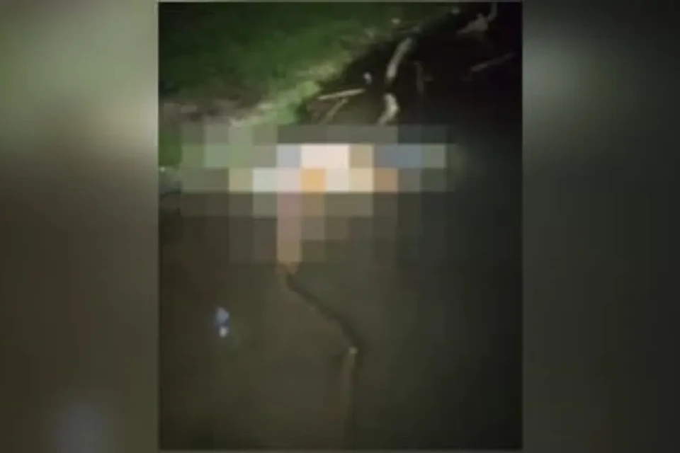 Imagem da localização do corpo