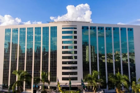 Imagem mostra Palácio Pedro Ludovico Teixeira