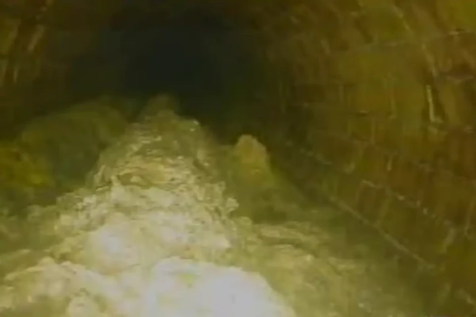'Iceberg de gordura' de 100 toneladas é encontrado no esgoto de Londres (Foto: Thames Water/Reprodução)
