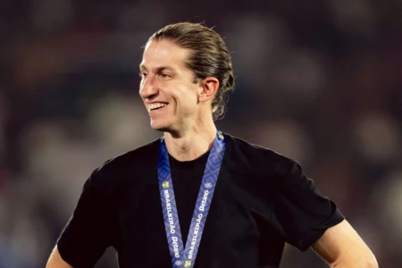 Filipe Luís, técnico do Flamengo