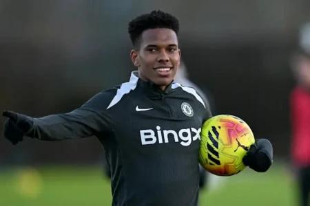 Estêvão, atacante do Chelsea