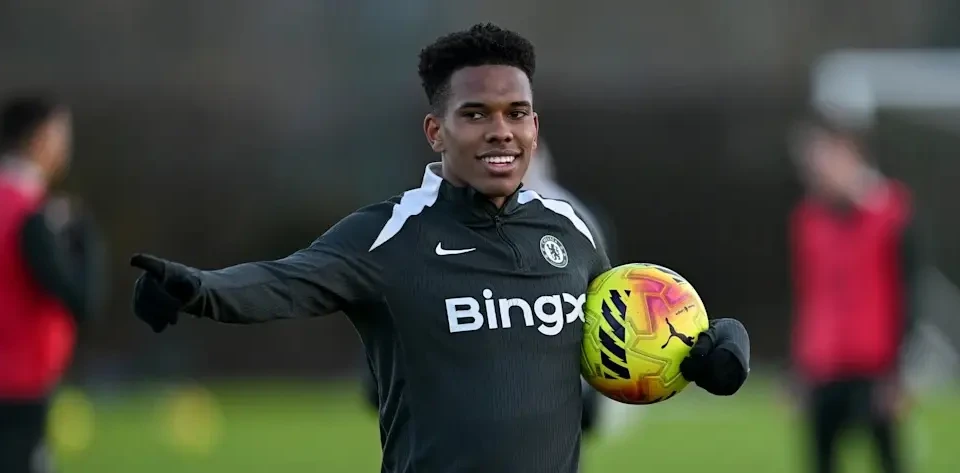 Estêvão, atacante do Chelsea