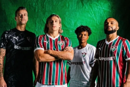 Novas camisas do Fluminense