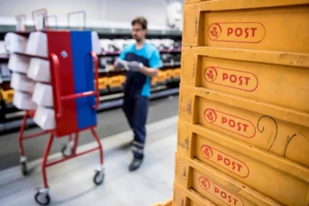 Agência do PostNord, serviço postal da Dinamarca - Mads Claus Rasmussen - 23.mai.2019/Divulgação