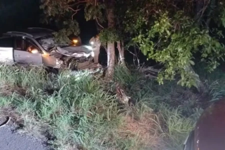 Imagem do local do acidente