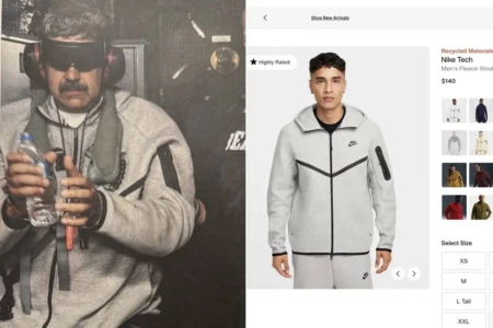 Roupa de Maduro viraliza e faz conjunto da Nike de R$ 1,7 mil disparar nas buscas