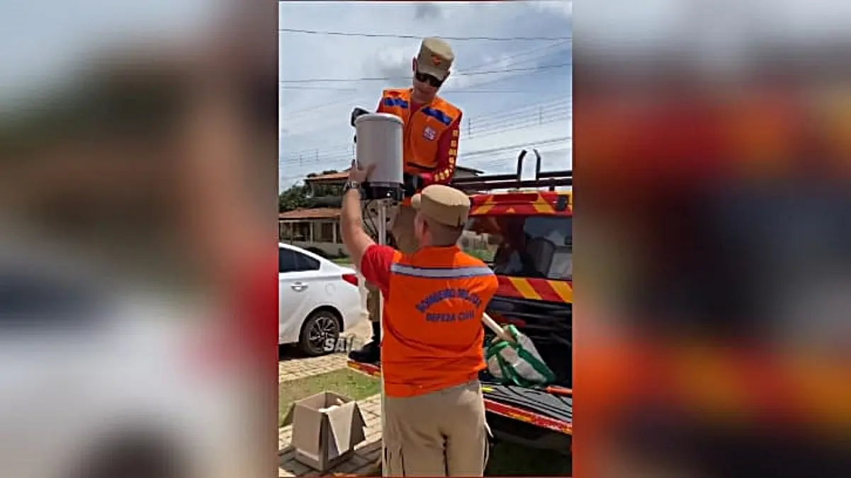 Imagem do pluviômetro 