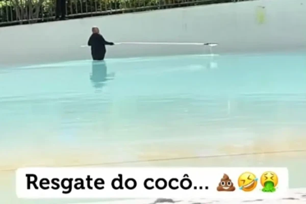 Alguns internautas apelidaram a cidade de “Cagas Novas” Fezes em piscina de ondas causam interrupção em parque aquático de Caldas Novas; vídeo