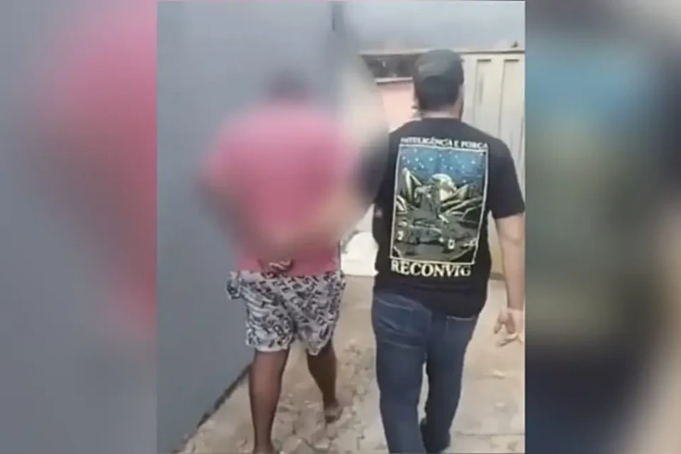 momento da prisão