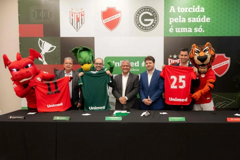 Unimed Goiânia renova com Atlético, Goiás e Vila Nova