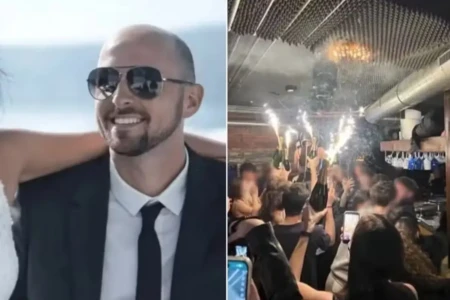 MP da Suíça pede prisão de dono de bar que pegou fogo (Foto: Reprodução)