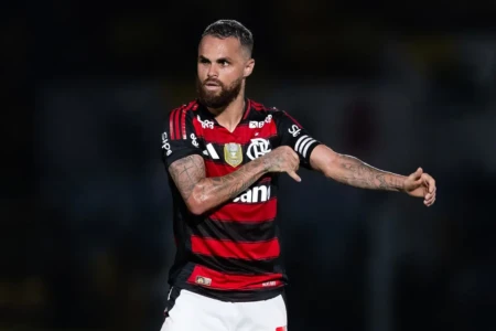 Michael em partida pelo Flamengo