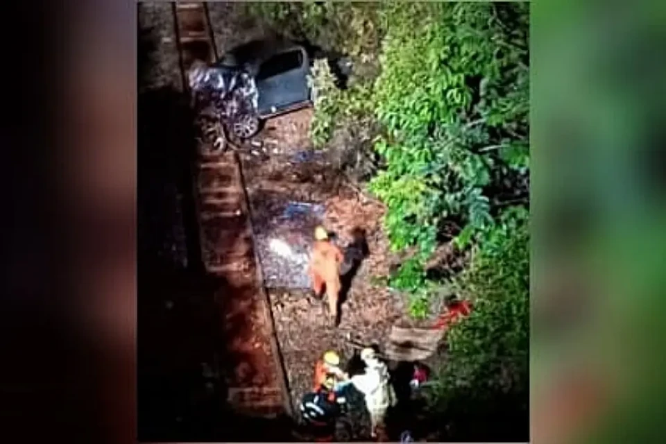 imagem do local do acidente