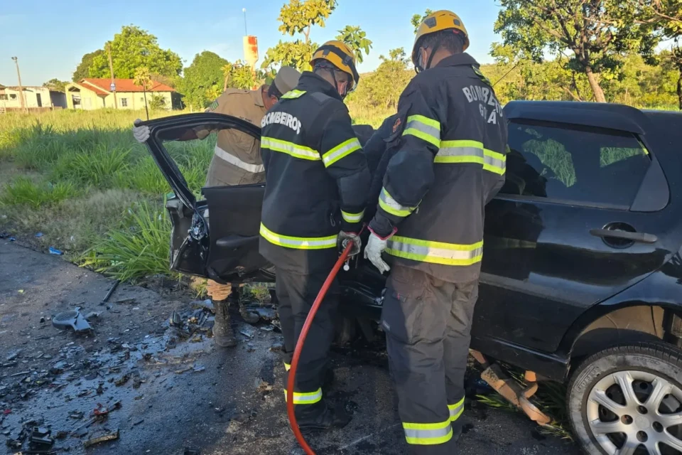 Imagem do local do acidente