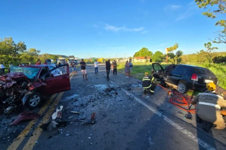 Imagem do local do acidente