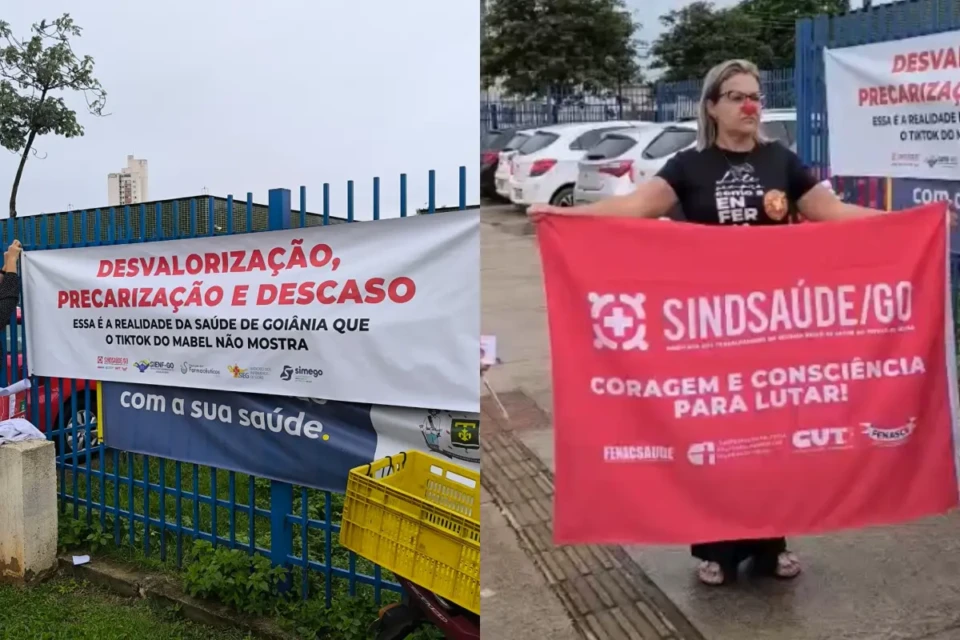 Imagem da manifestação